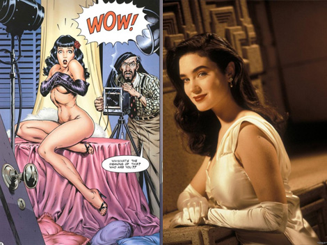 Betty/Jenny - Bettie Page, Jennifer Connolly